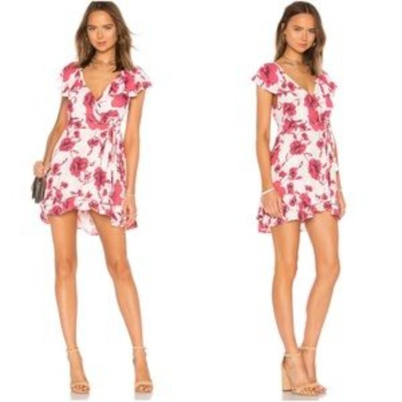 Free People French Quarter Printed Mini Dress XS - Picture 2 of 6